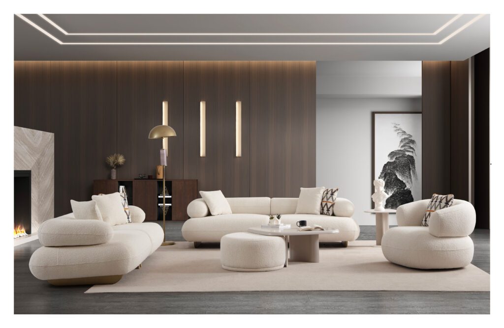 Glamour Sofa Set